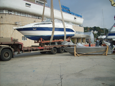 транспортировка катера в Сочи